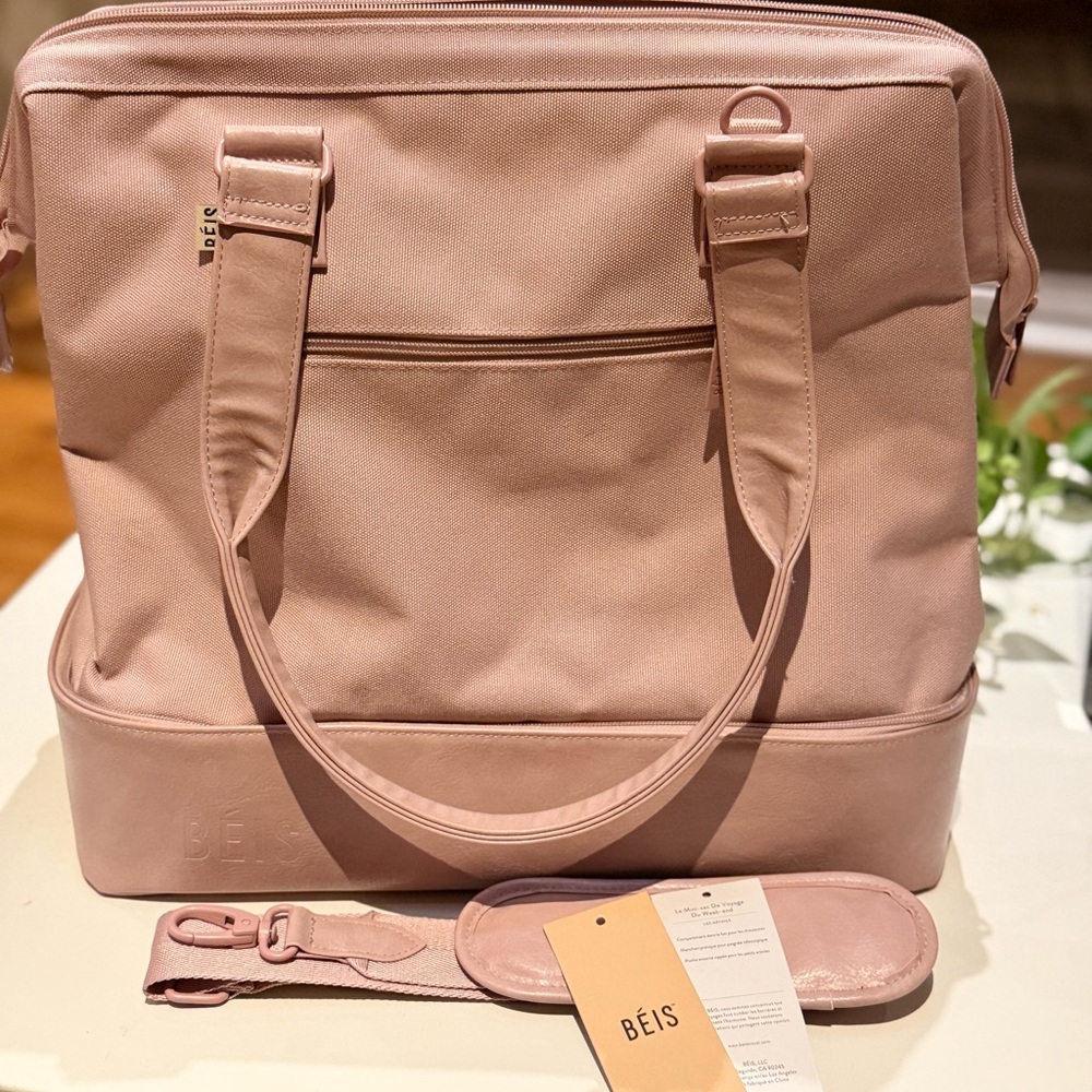 BEIS Pink Travel Bag